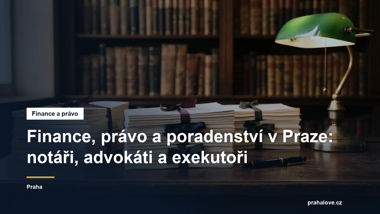 Skupina katalogu Finance, právo a poradenství v Praze