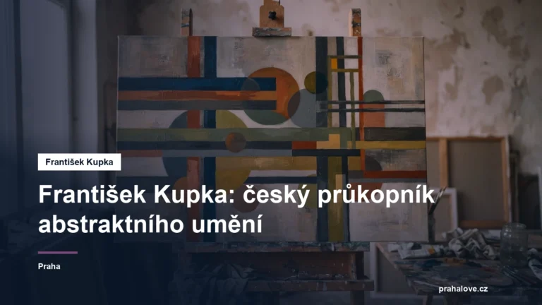 Barevné pruhy a kruhy jako abstraktní kompozice