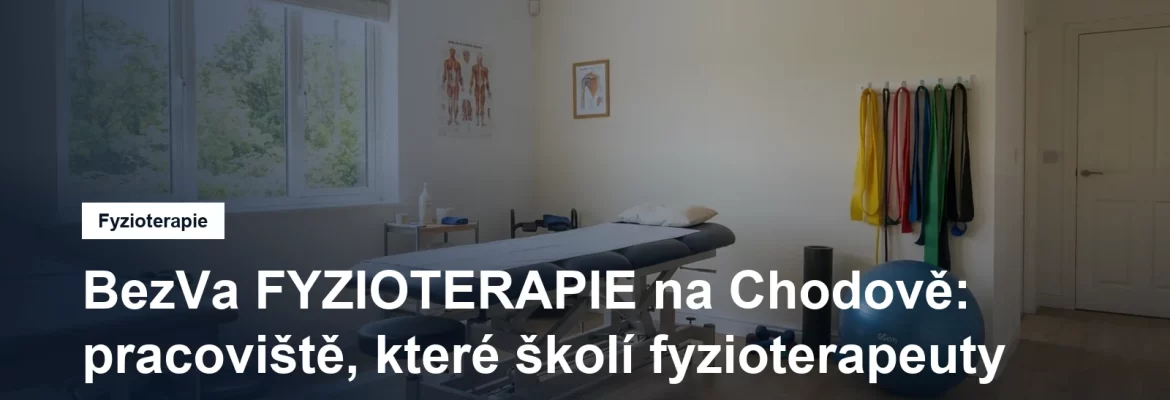 Rehabilitační pracoviště na Chodově v Praze