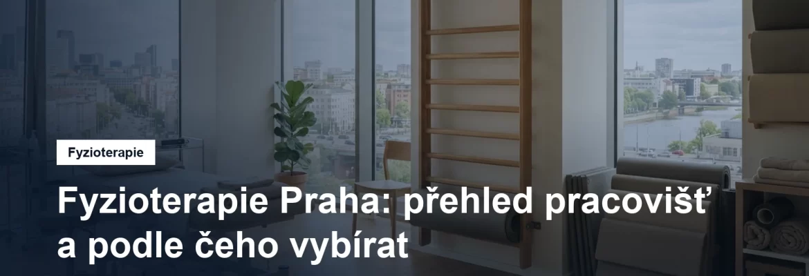 Fyzioterapeutická pracoviště v Praze
