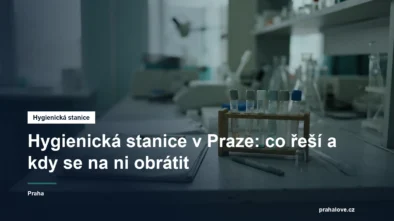 Laboratorní vzorky a dokumenty na pracovním stole