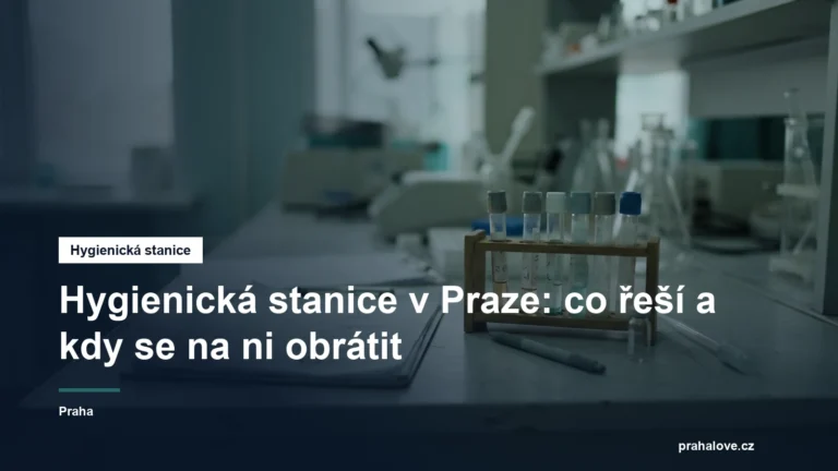 Laboratorní vzorky a dokumenty na pracovním stole