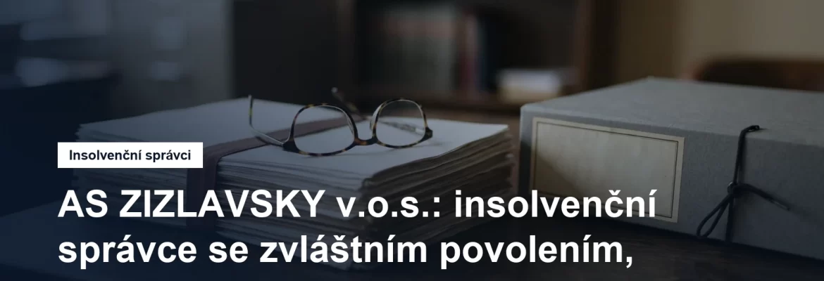 Sídlo insolvenčního správce AS ZIZLAVSKY v Široké v Josefově na Praze 1