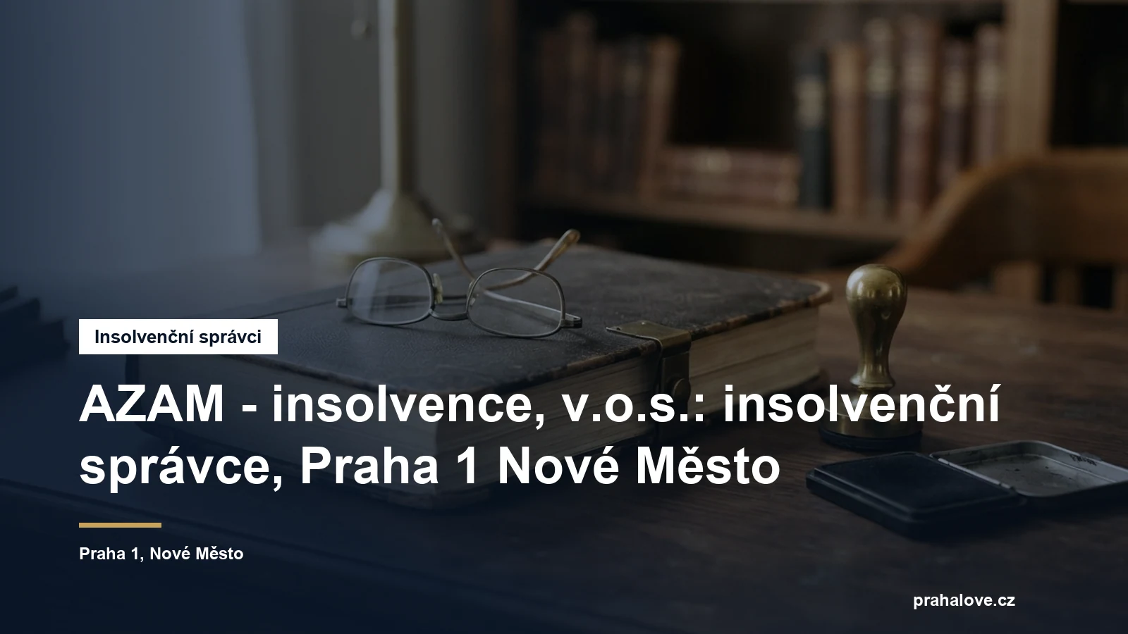 Sídlo insolvenčního správce AZAM insolvence v Opletalově na Praze 1