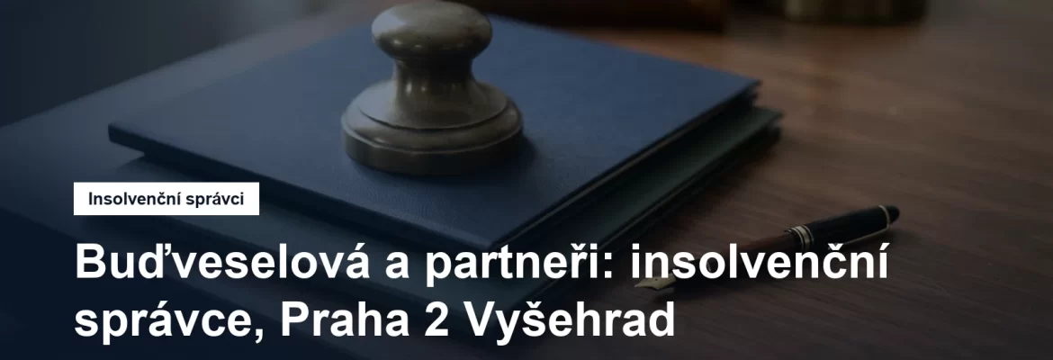 Sídlo insolvenčního správce Buďveselová a partneři ve Svobodově na Vyšehradě v Praze 2