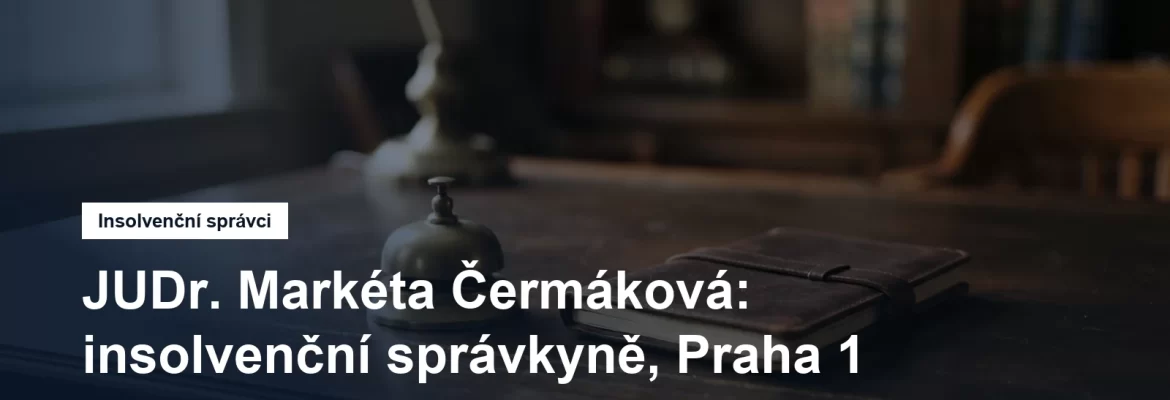 Sídlo insolvenční správkyně JUDr. Markéty Čermákové v Dušní na Praze 1