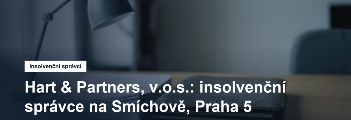 Sídlo insolvenčního správce Hart a Partners v Kořenského na Smíchově