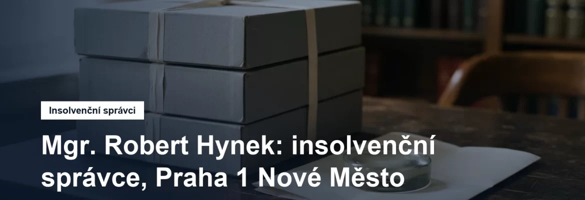 Sídlo insolvenčního správce Mgr. Roberta Hynka ve Vodičkově na Praze 1
