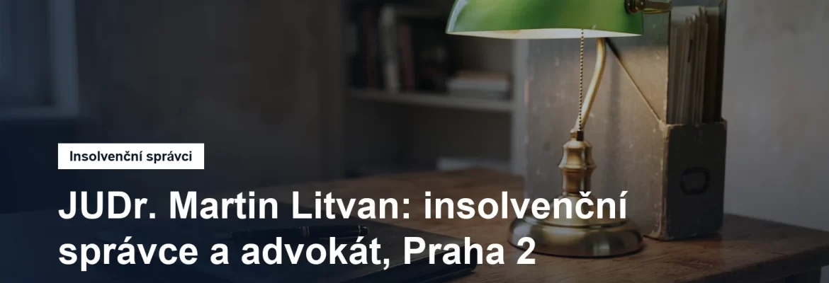 Sídlo insolvenčního správce JUDr. Martina Litvana na Fügnerově náměstí na Praze 2
