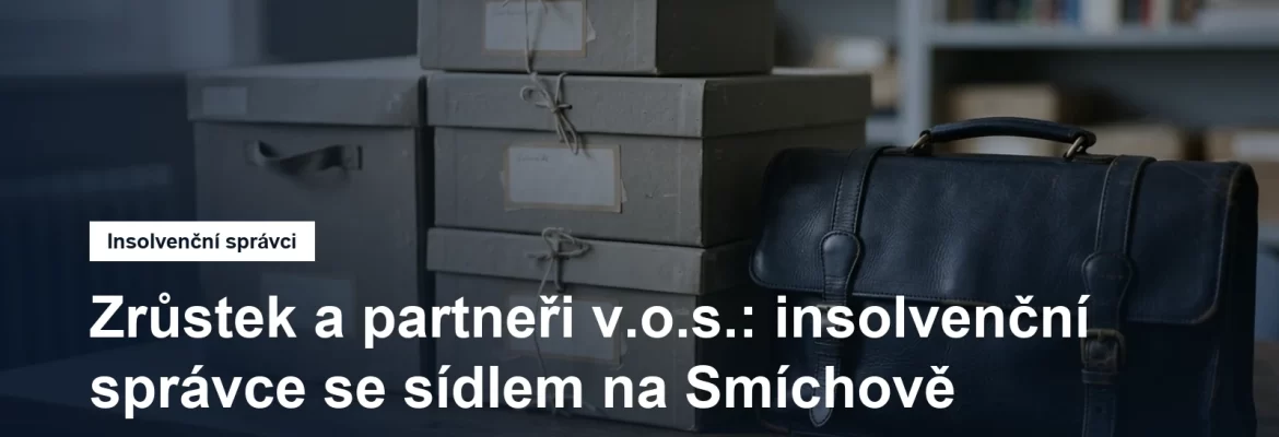 Sídlo insolvenčního správce Zrůstek a partneři na Arbesově náměstí na Smíchově v Praze 5