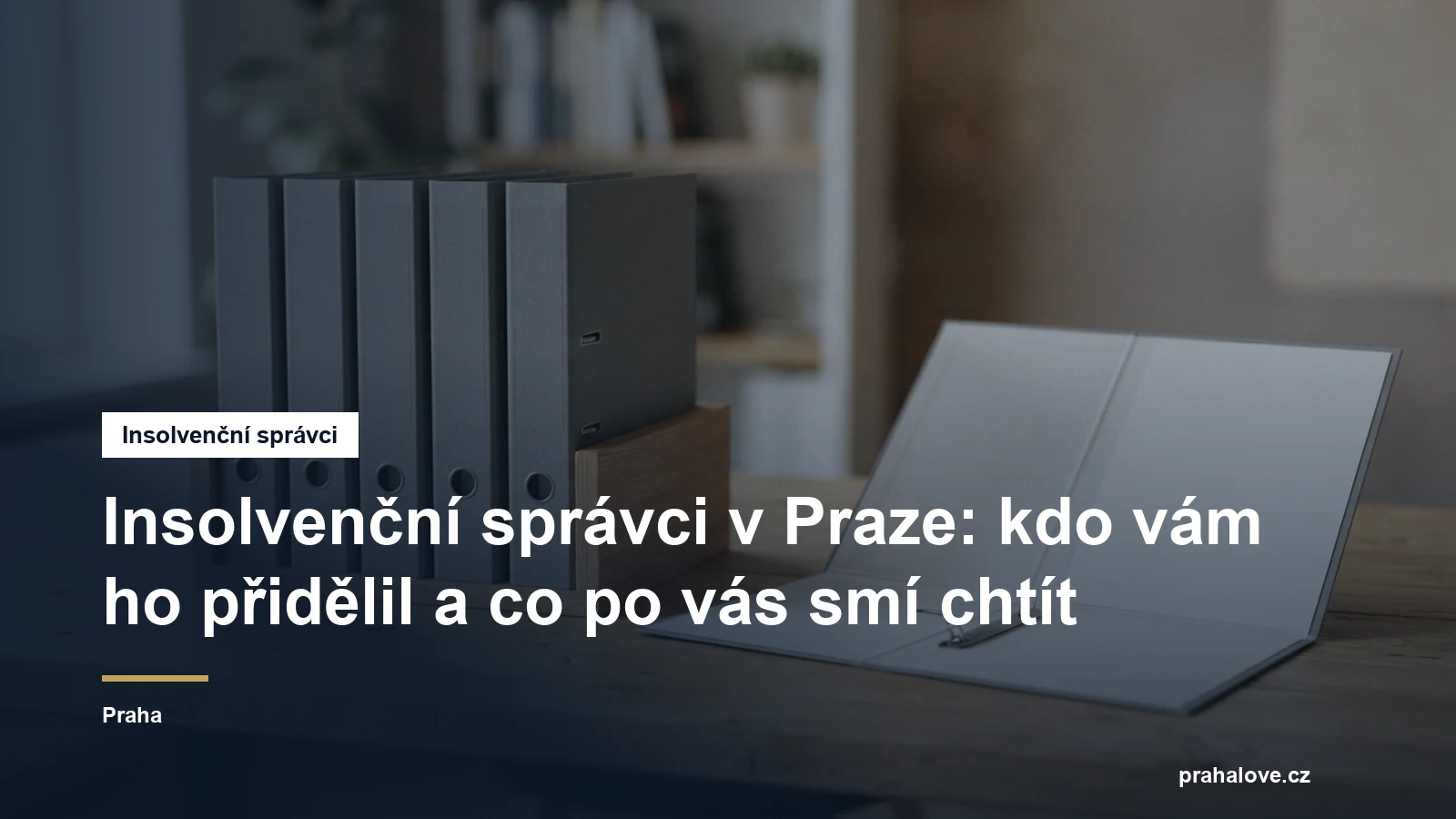 Rozcestník pražských insolvenčních správců
