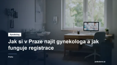 Klidná ordinace s vyšetřovacím lehátkem u okna