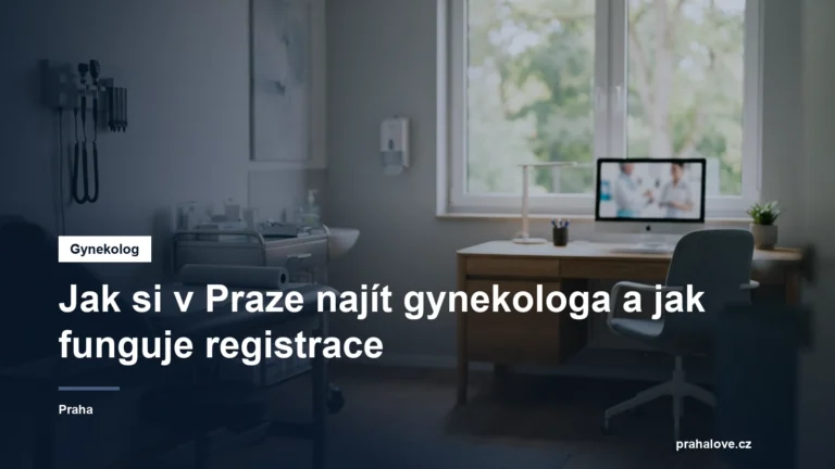 Klidná ordinace s vyšetřovacím lehátkem u okna