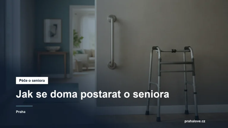 Madlo u zdi a chodítko ve světlé domácnosti