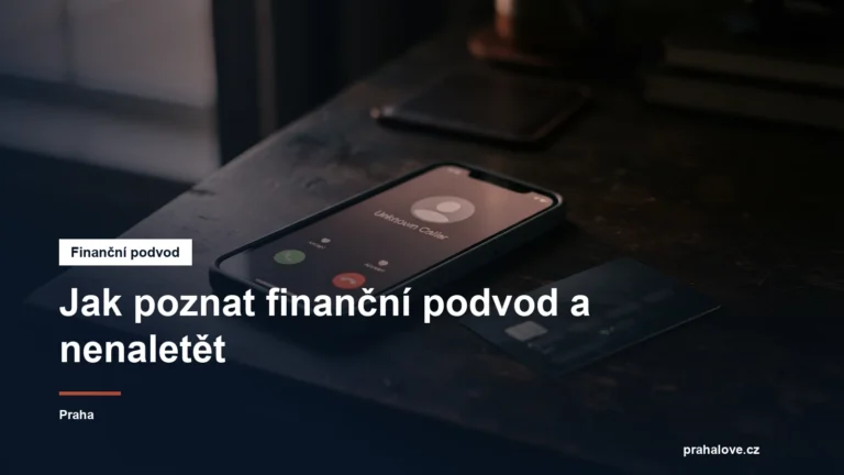 Mobil s neznámým hovorem a platební karta na stole