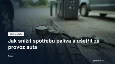 Palivoměr a tlakoměr na pneumatiku na stole
