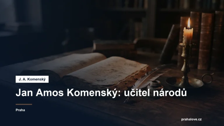Stará kniha, brk a svícen na stole