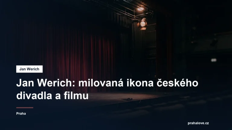 Divadelní opona a reflektor nad jevištěm