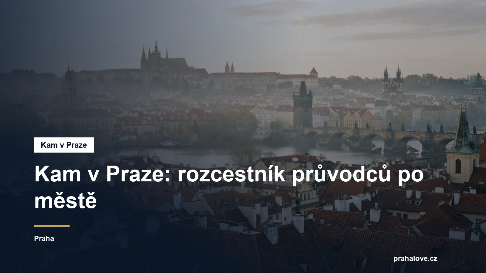Rozcestník průvodců po Praze