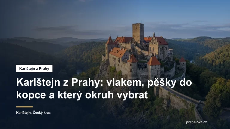 Gotický hrad na skalní ostrožně nad lesnatým údolím