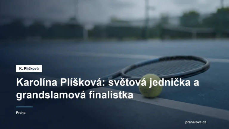 Tenisová raketa a míček na tvrdém kurtu