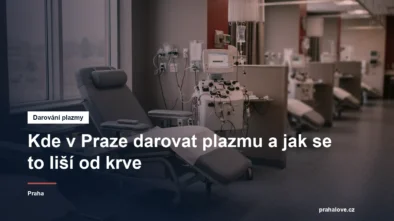Odběrové křeslo a přístroj na oddělení plazmy