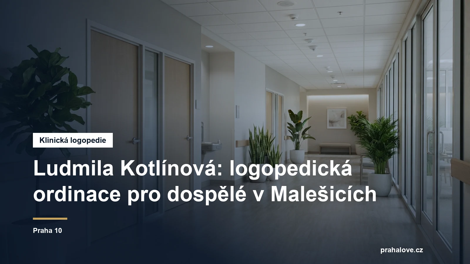 Ordinace klinické logopedie v Praze, Praha 10