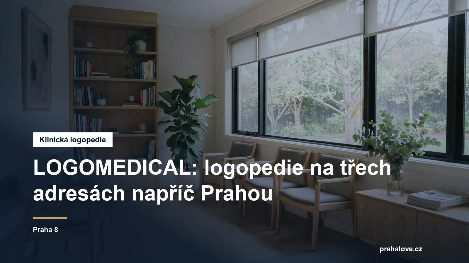 Ordinace klinické logopedie v Praze, Praha 8