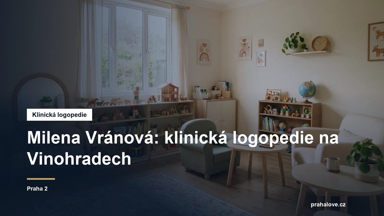 Ordinace klinické logopedie v Praze, Praha 2