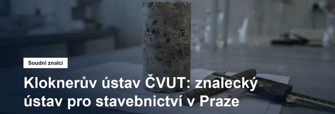 Kloknerův ústav ČVUT, znalecký ústav pro stavebnictví, Dejvice na Praze 6