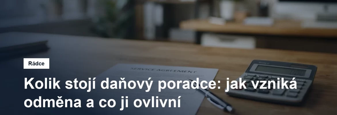 Jak vzniká odměna daňového poradce