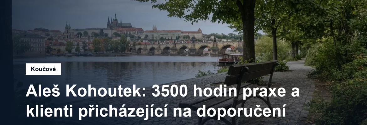 Prostředí pro koučovací setkání v Praze, Aleš Kohoutek