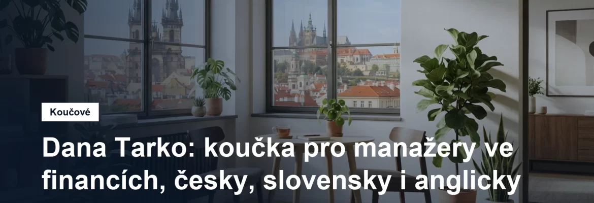Prostředí pro koučovací setkání v Praze, Ing. Dana Tarko