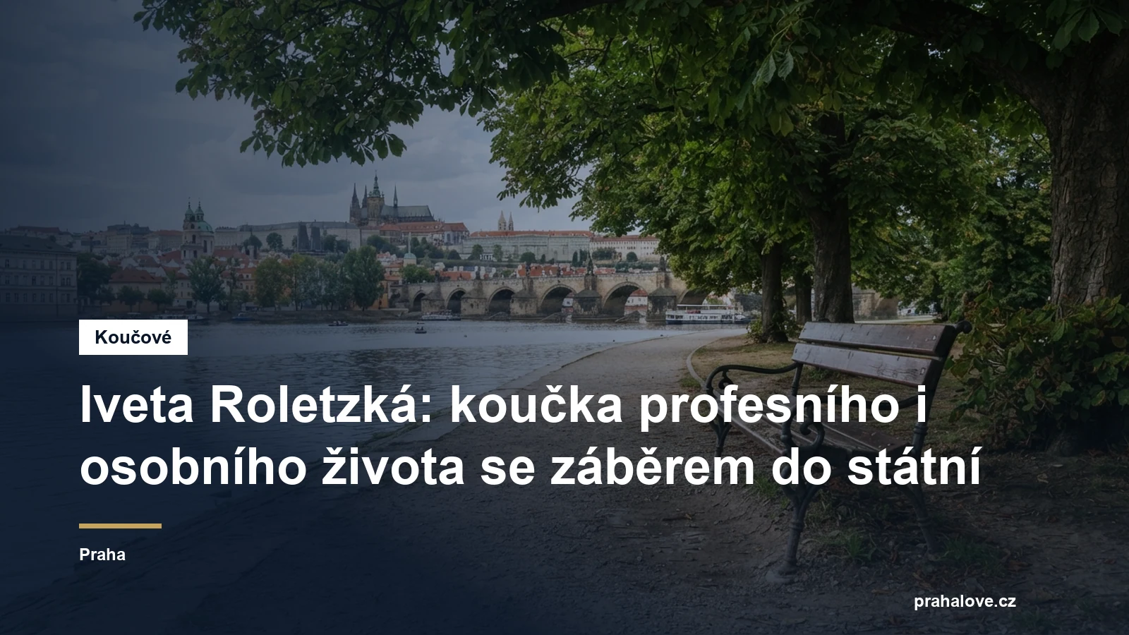 Prostředí pro koučovací setkání v Praze, Mgr. Iveta Roletzká