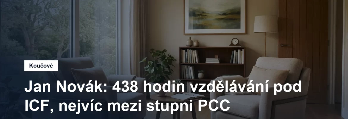 Prostředí pro koučovací setkání v Praze, Ing. Jan Novák