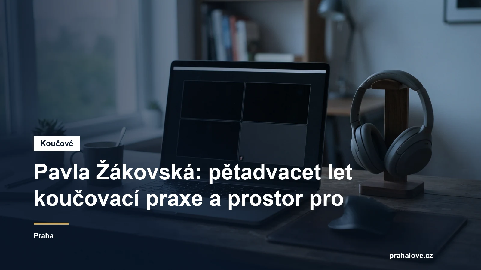 Prostředí pro koučovací setkání v Praze, PaedDr. Pavla Žákovská