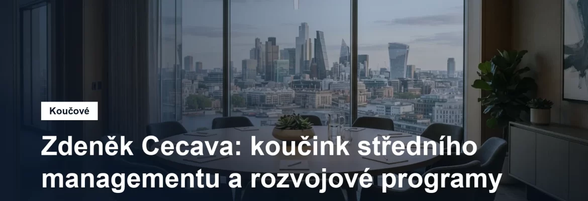 Prostředí pro koučovací setkání v Praze, Mgr. Zdeněk Cecava