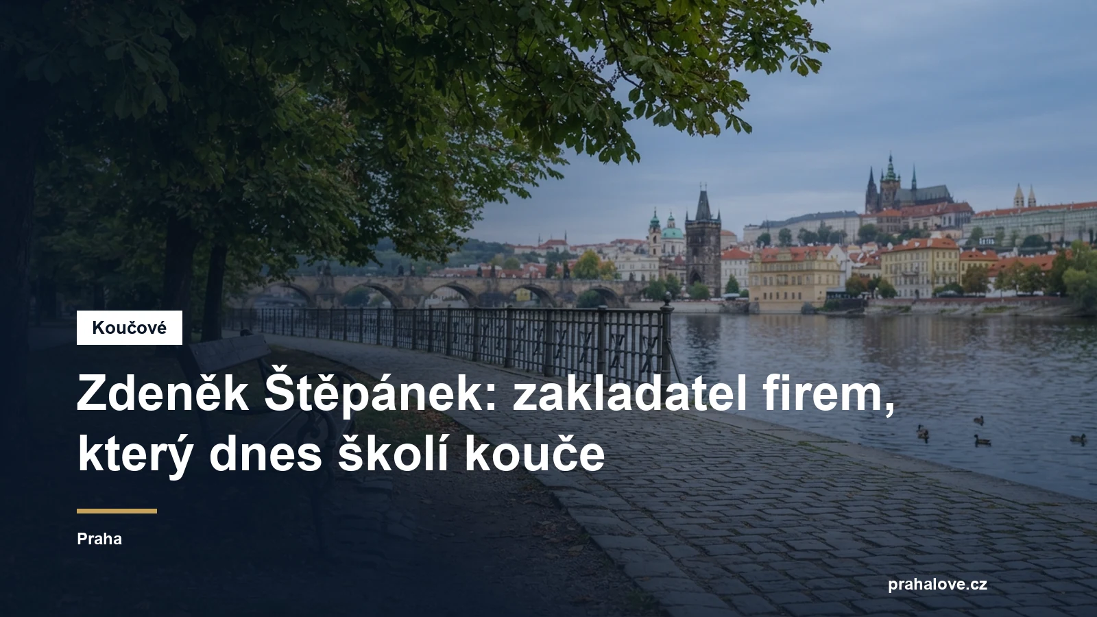 Prostředí pro koučovací setkání v Praze, Ing. Zdeněk Štěpánek