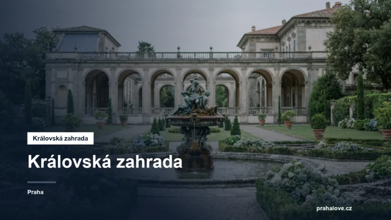 Renesanční letohrádek a fontána