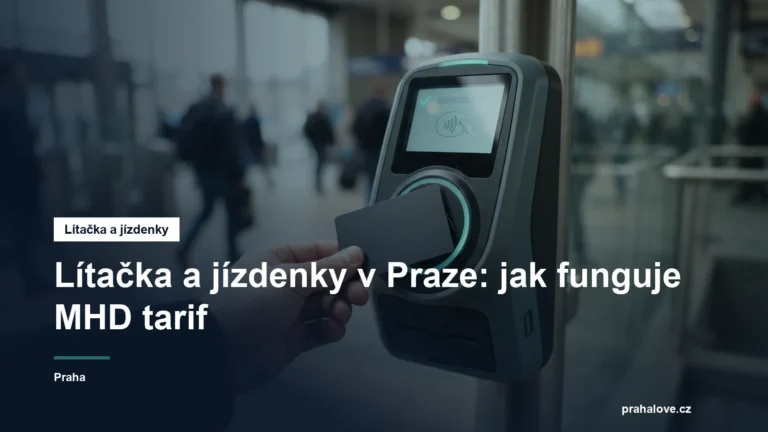 Odbavovací terminál a čipová karta u vstupu