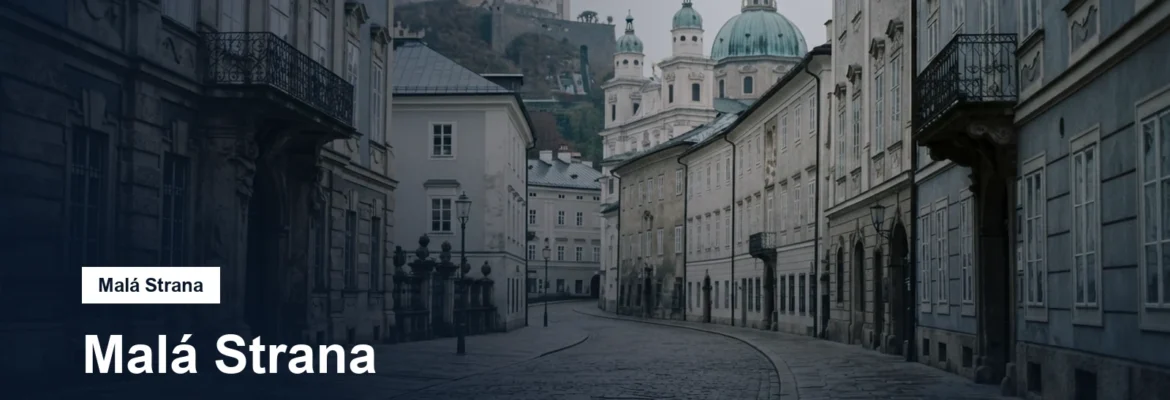Barokní uličky a věže pod hradem
