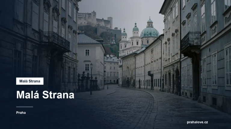 Barokní uličky a věže pod hradem