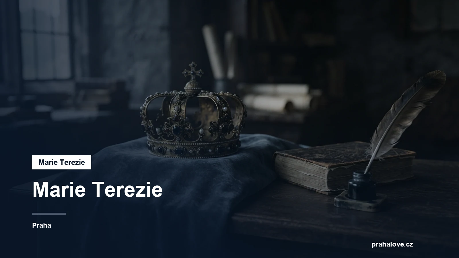 Barokní koruna a brk