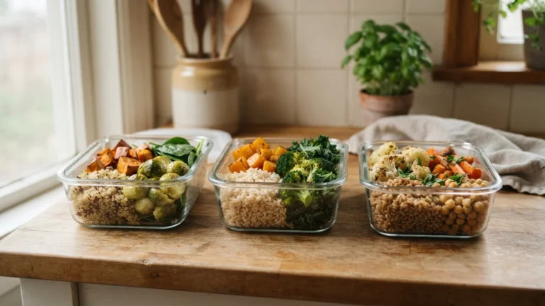 Meal prep bez fanatismu: navařeno na týden za jedno odpoledne