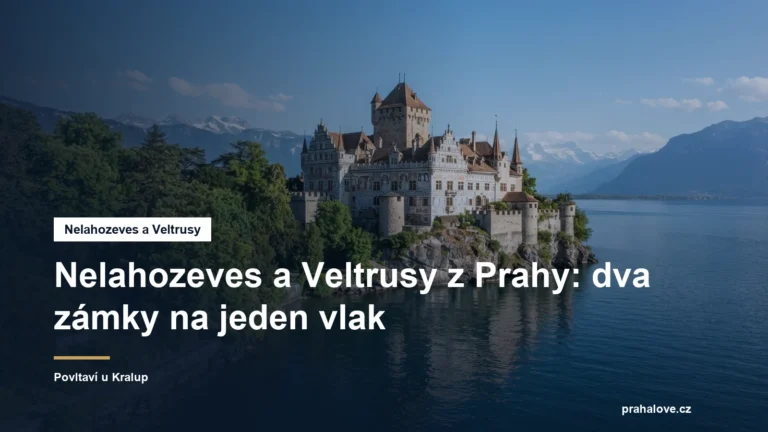 Renesanční zámek na skalnatém návrší nad řekou