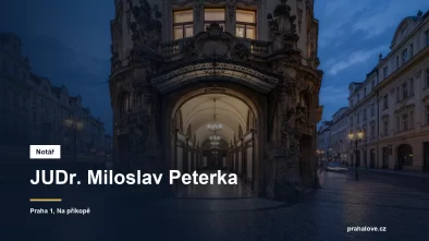 JUDr. Miloslav Peterka, notář pro obvod Prahy 4