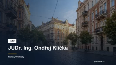JUDr. Ing. Ondřej Klička, notář pro obvod Prahy 4