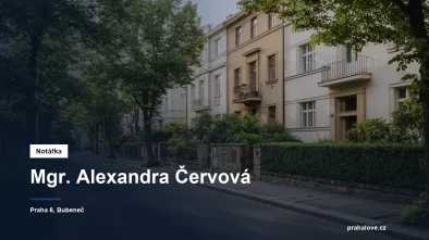 Klidná ulice s prvorepublikovou zástavbou v pražské Bubenči