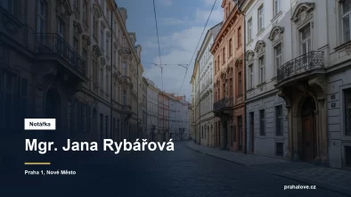 Mgr. Jana Rybářová, notářka pro obvod Prahy 4