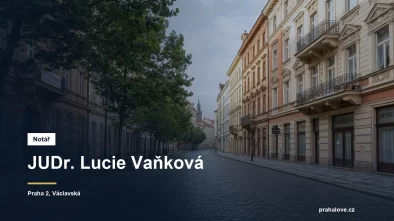 JUDr. Lucie Vaňková, notářka Praha 1